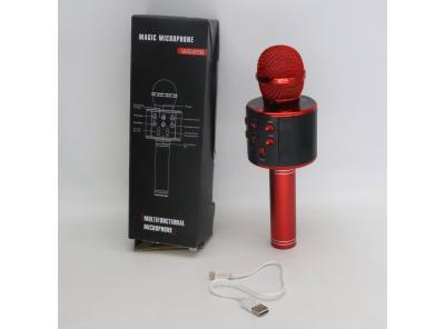 Karaoke mikrofon Raking červený