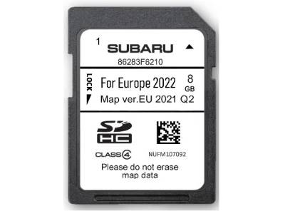 Mapy SD karta Subaru Gen1 a 2 Europe - 2022-23 (SENQYA6513 4)
