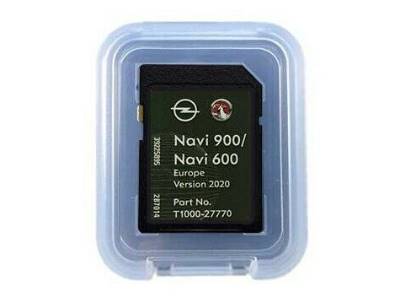 Posledne mapy Opel NAVI600 NAVI 900 SD Card Europa 2020
