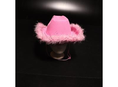 Sada růžových klobouků Rcanedny 