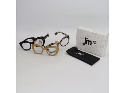Sada brýlí JM 3 kusy +3diopt