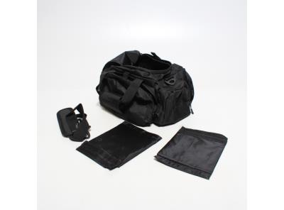 Cestovní taška Huntvp černá s popruhem