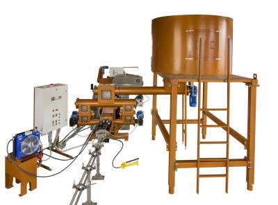 Rázově-mechanický lis pro briketování PBU-070-800 Produktivita 600 kg/h
