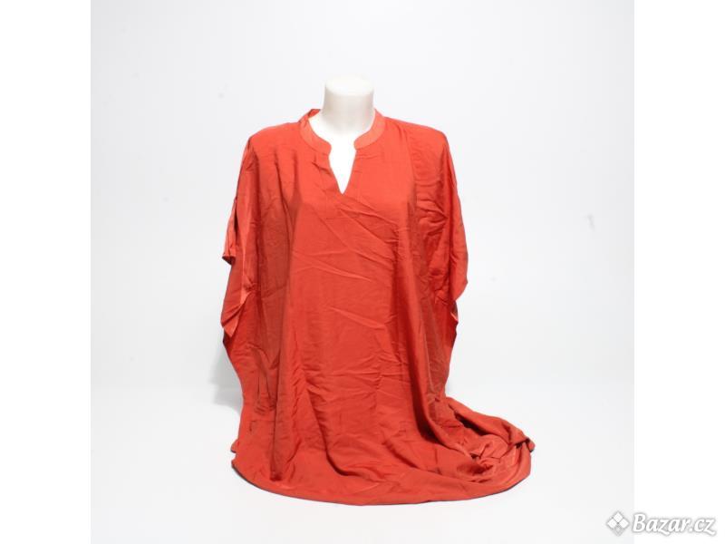 Letní šaty Bsubseach XF003 oranžové