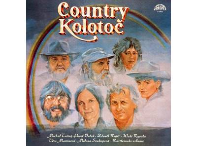Michal Tučný - Pavel Bobek  - Věra Martinová - Country Kolotoč 1981 VG+, VYPRANÁ Vinyl (LP)
