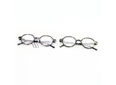 Dioptrické kulaté brýle, + 3.50 Opulize 