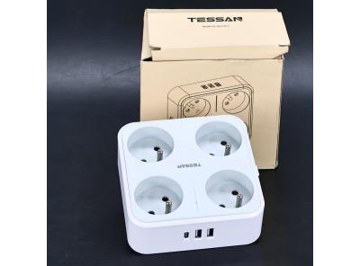 Vícenásobná zásuvka Tessan TS-302-FR-C 