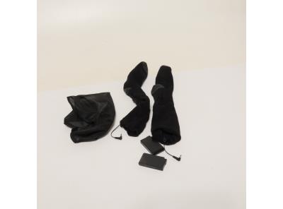 Vyhřívané ponožky Fwoueot černé dlouhé