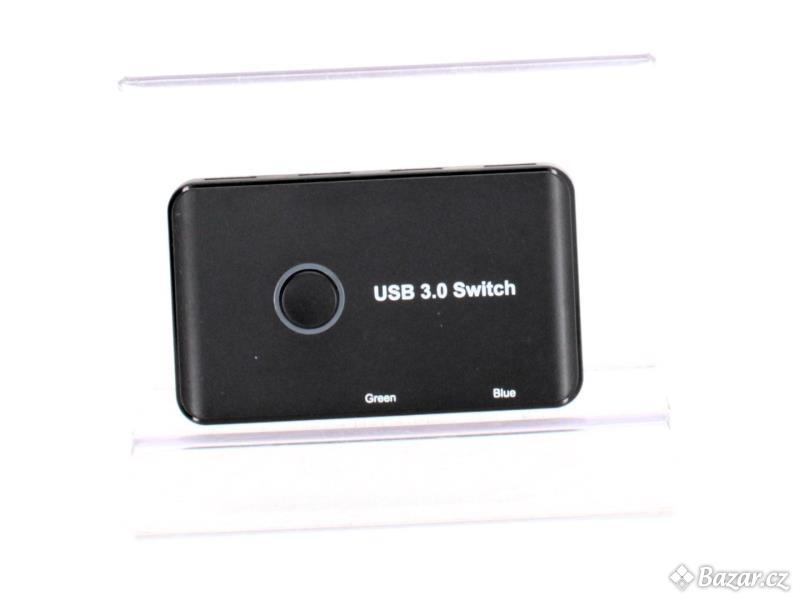 Přepínač Ablewe USB 3.0 černý
