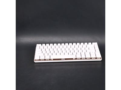Mechanická bílá klávesnice Hoopond 82012