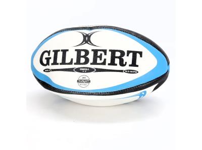 Míč na rugby Gilbert modrá bílá