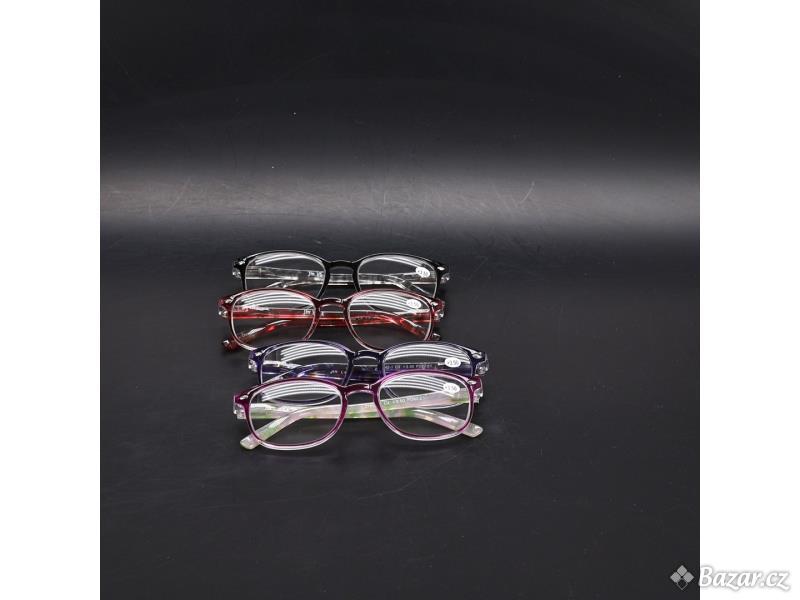 Dioptrické brýle JM 3,5 diopt. 4 kusy