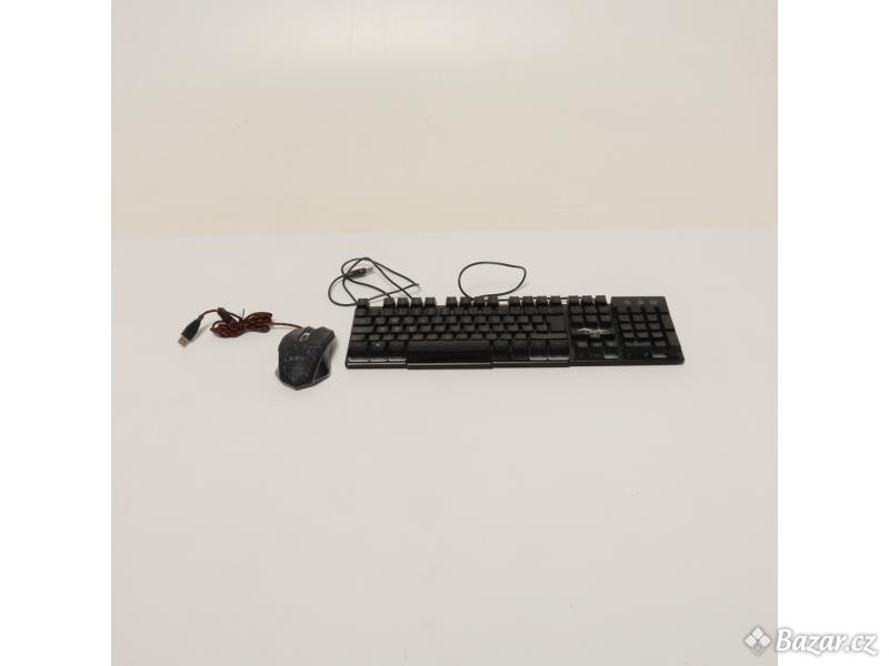 USB klávesnice s myší ZEYXINH K2 