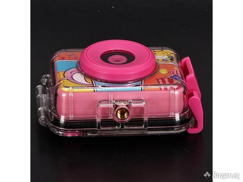 Dětská vodotěsná kamera Ukuu S70 růžová