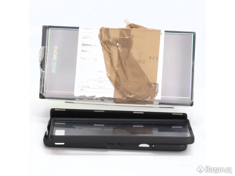 pro Samsung Galaxy Z Fold 5 pouzdro s držákem S Pen, pouzdro Galaxy Z Fold 5 s ochranným fóliovým