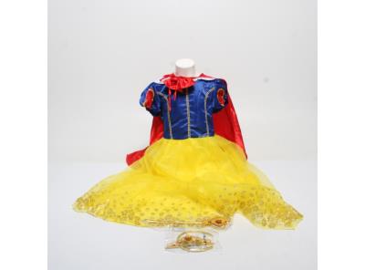 Dětský karnevalový kostým Sněhurka vel.152