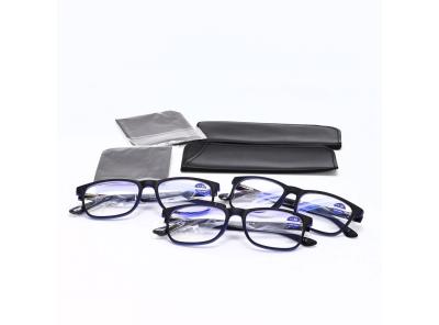 Dioptrické brýle MMOWW 3 kusy +1,50 diop
