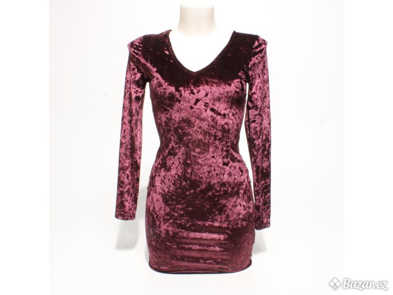 Dámské elegantní šaty Primark červené 34 EUR