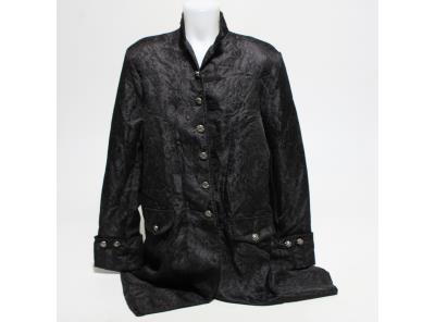 Pánský kabát Geplaimir černý vel. XL