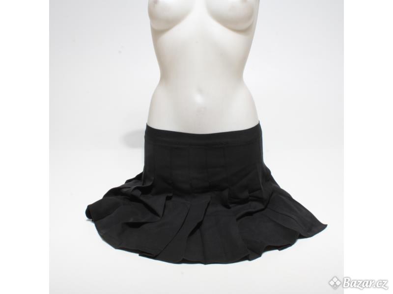 Dámská mini sukně EXCHIC černá vel. XL