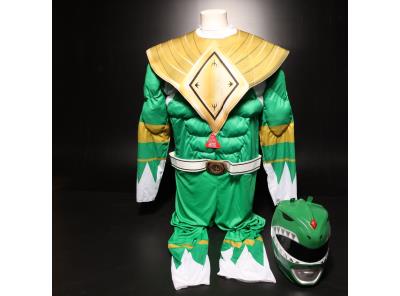 Pánský kostým Disguise Green Ranger vel. XXL