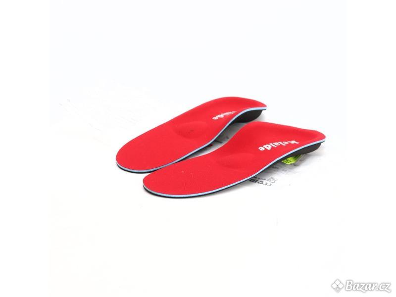 Ortopedické vložky do bot Kelaide, červené