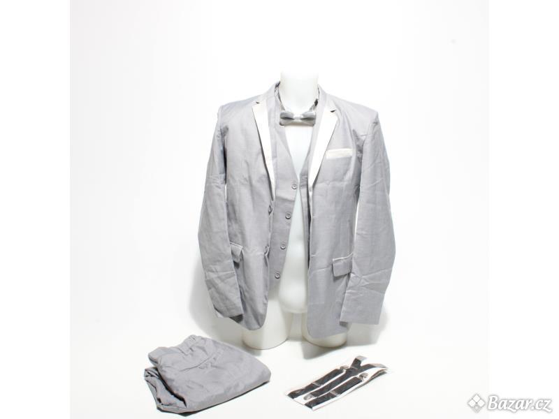 Chlapecký oblek LOLANTA šedý