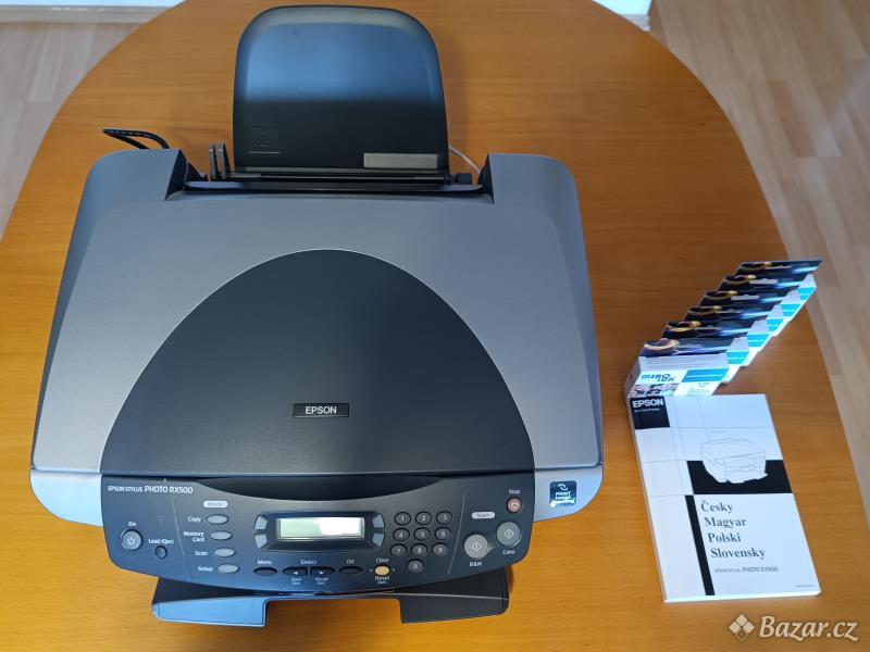 EPSON_barevná inkoustová tiskárna, kopírka, skener a čtečka karet 