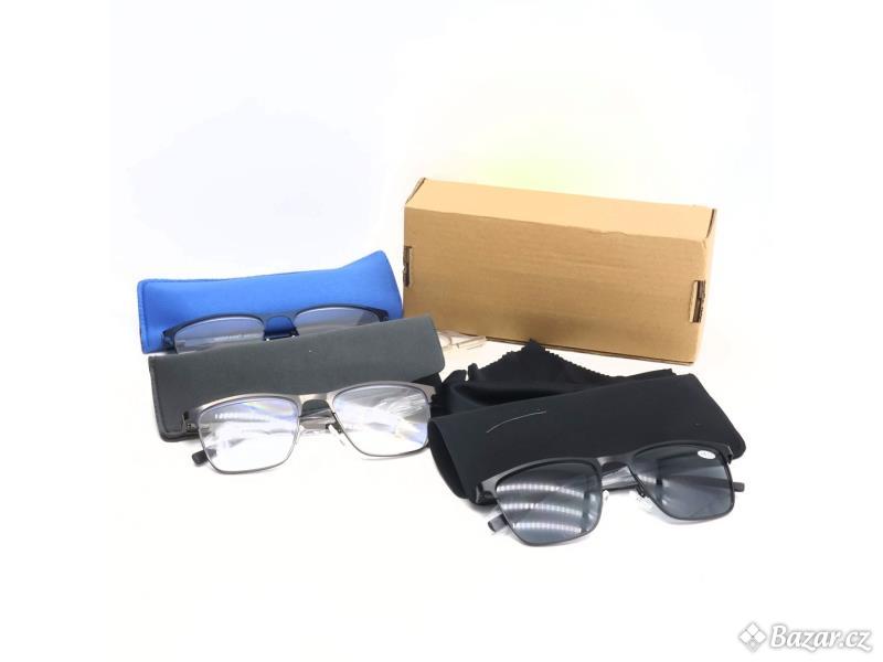 Sada pánských brýlí Modfans M001-C124-400 
