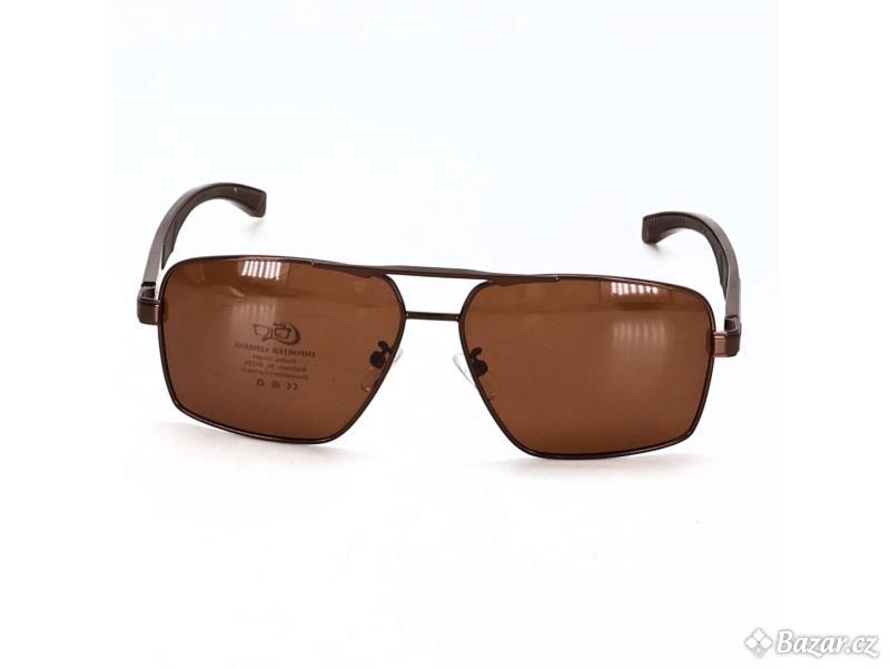 Sluneční brýle CGID hnědé UV400