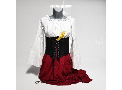 Dámský kostým středověké šaty CosCool vel.S