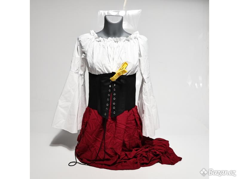Dámský kostým středověké šaty CosCool vel.S