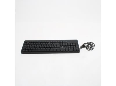 Bezdrátová klávesnice KLIM Light V2 černá 