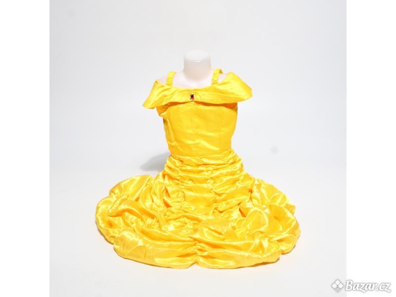 Kostým Vicloon princezna vel. 150 žlutý