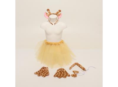Kostým zvířat Tacobear Dětská tutu sukně s doplňky Zvířecí uši Čelenka Motýlek Zvířecí tlapky