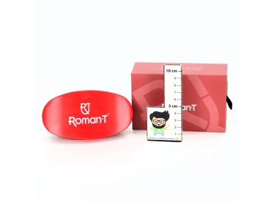 Kartáč na vlasy Roman-T červené barvy