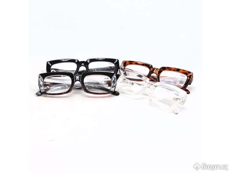 Brýle na čtení Eyekepper NEW-R9107-4C00-300 