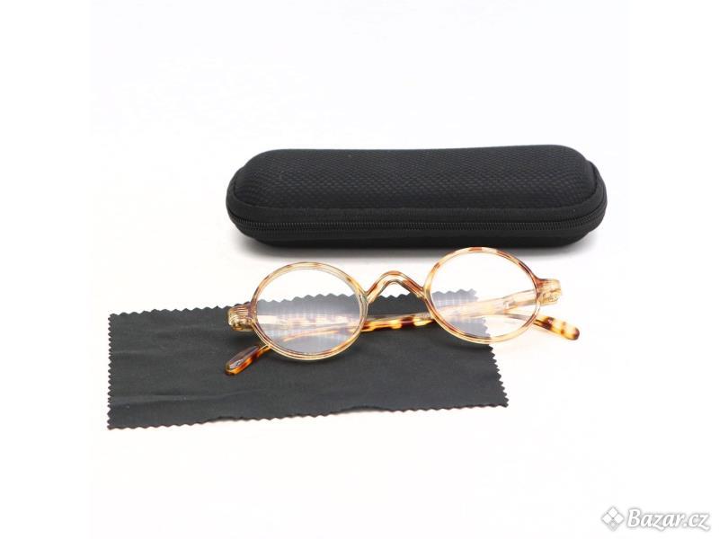 Kulaté brýle Eyekepper 13 cm + 2,75 diop