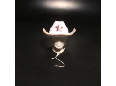 Kowboy klobouk Geyoga 3ks