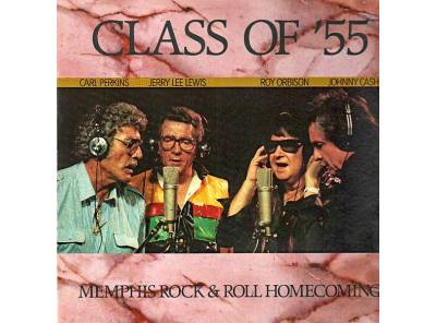 Class Of '55 (Carl Perkins / Jerry Lee Lewis / Roy Orbison / Johnny Cash) – 1987 VG+, VYPRANÁ Vinyl 
