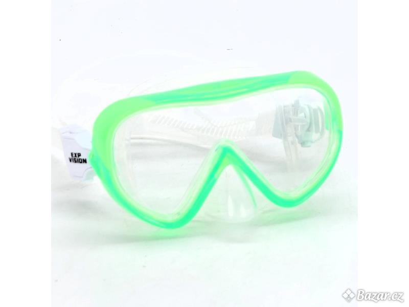 Dětské potápěčské brýle EXP VISION zelené