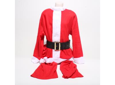 Vánoční Mikulášský kostým Foxxeo, vel. XL