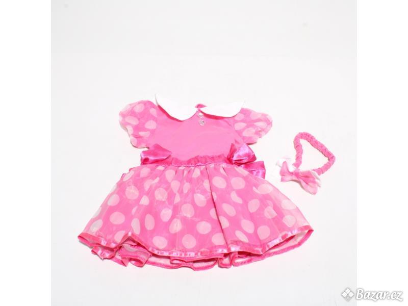 Dětský kostým Lito Angels růžové šaty