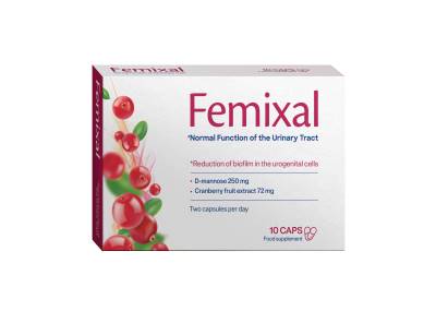 Femixal je spolehlivým partnerem v boji proti onemocněním močového systému u žen