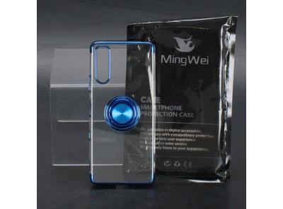 Pouzdro MingWei Xperia 1 iii 5G modré/transp