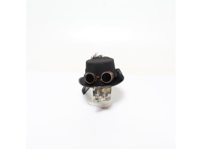 Klobouk Widmann 60814 Steampunk s brýlemi
