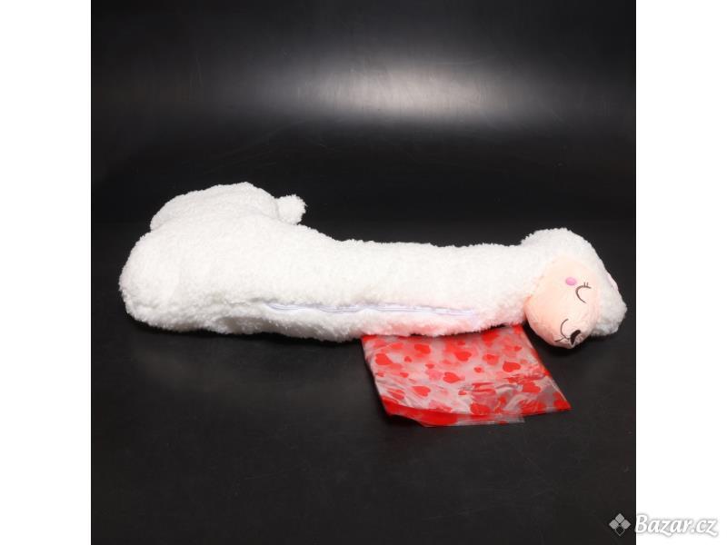 Plyšová hračka Celawork alpaka bílá