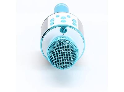 Bezdrátový mikrofon Raking modrý 1800 mAh