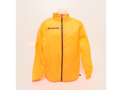 Nepromokavá bunda Givova oranžová vel.XL