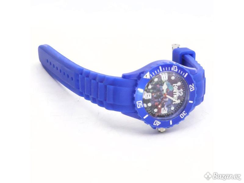 Dětské hodinky modré analogové Fortnite